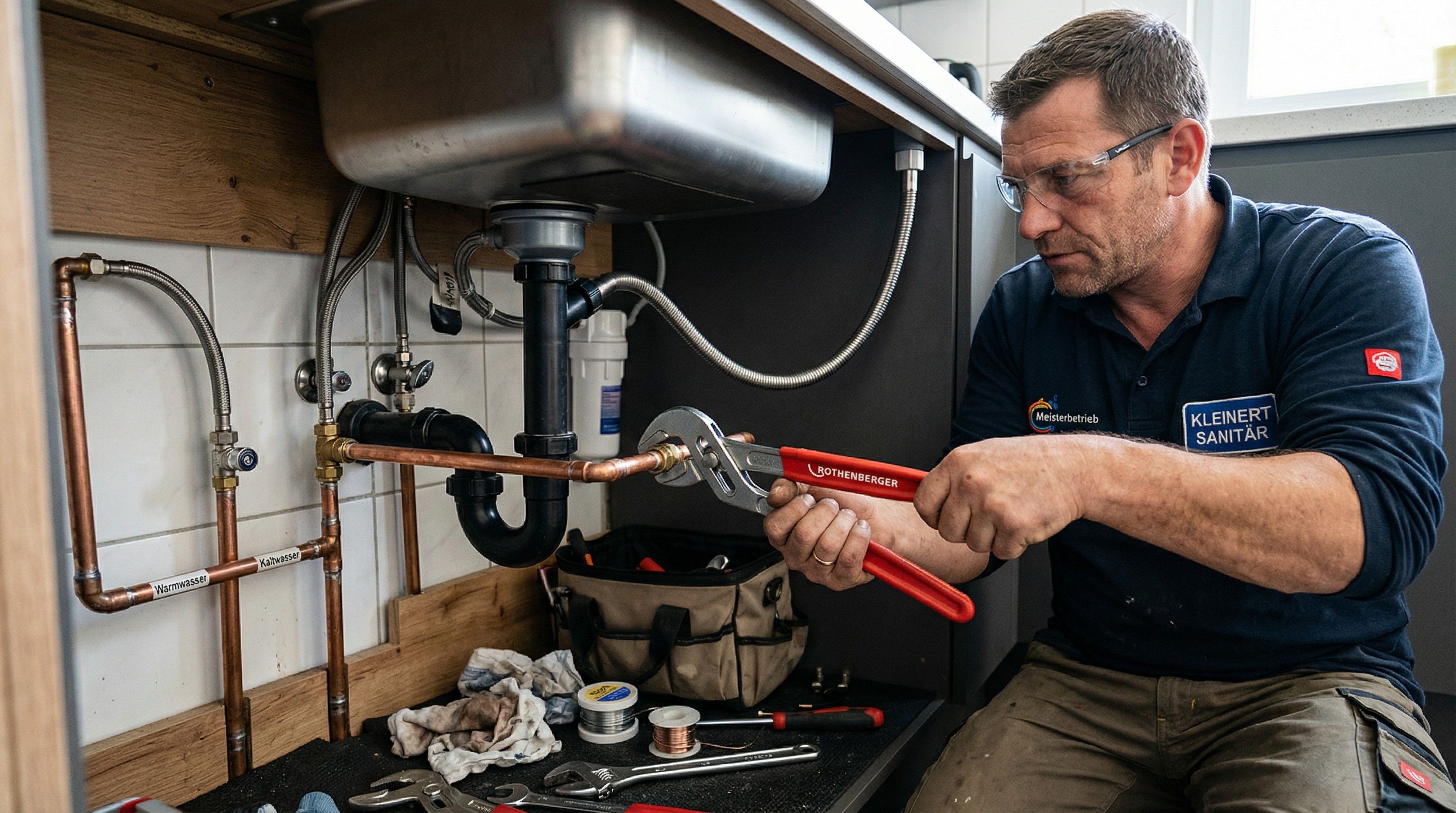 Gas- u. Wasserinstallationen - Heizung - Bad KSH Krenzel – Sanitärinstallateur Bobritzsch-Hilbersdorf